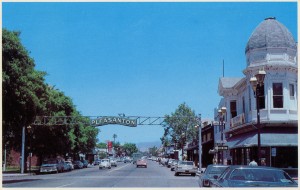 Pleasanton, California in Alameda, County - site of the annual county fair.                                                                                 